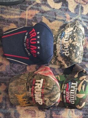 Embroidered Camouflage Baseball Cap - Multicolor
